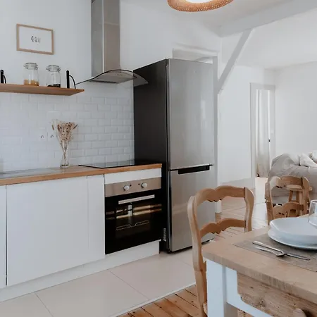 Proche Honfleur Chaleureux Duplex Centre 2 Apartment *
